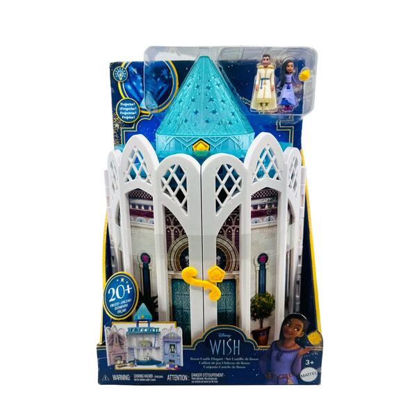 Disney Wish Rosas Castle Playset Dollhouse w/ 2 Posable Mini Dolls & Accessories - Picture 3 of 9